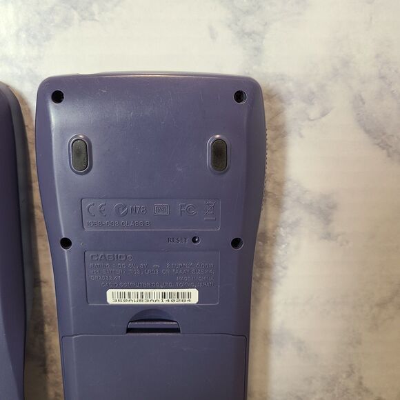 Casio FX-9750GII Graphing Calculator - White/Navy - Picture 4 of 4